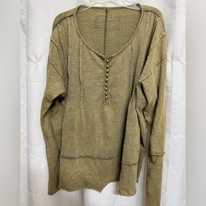Boho long sleeve top